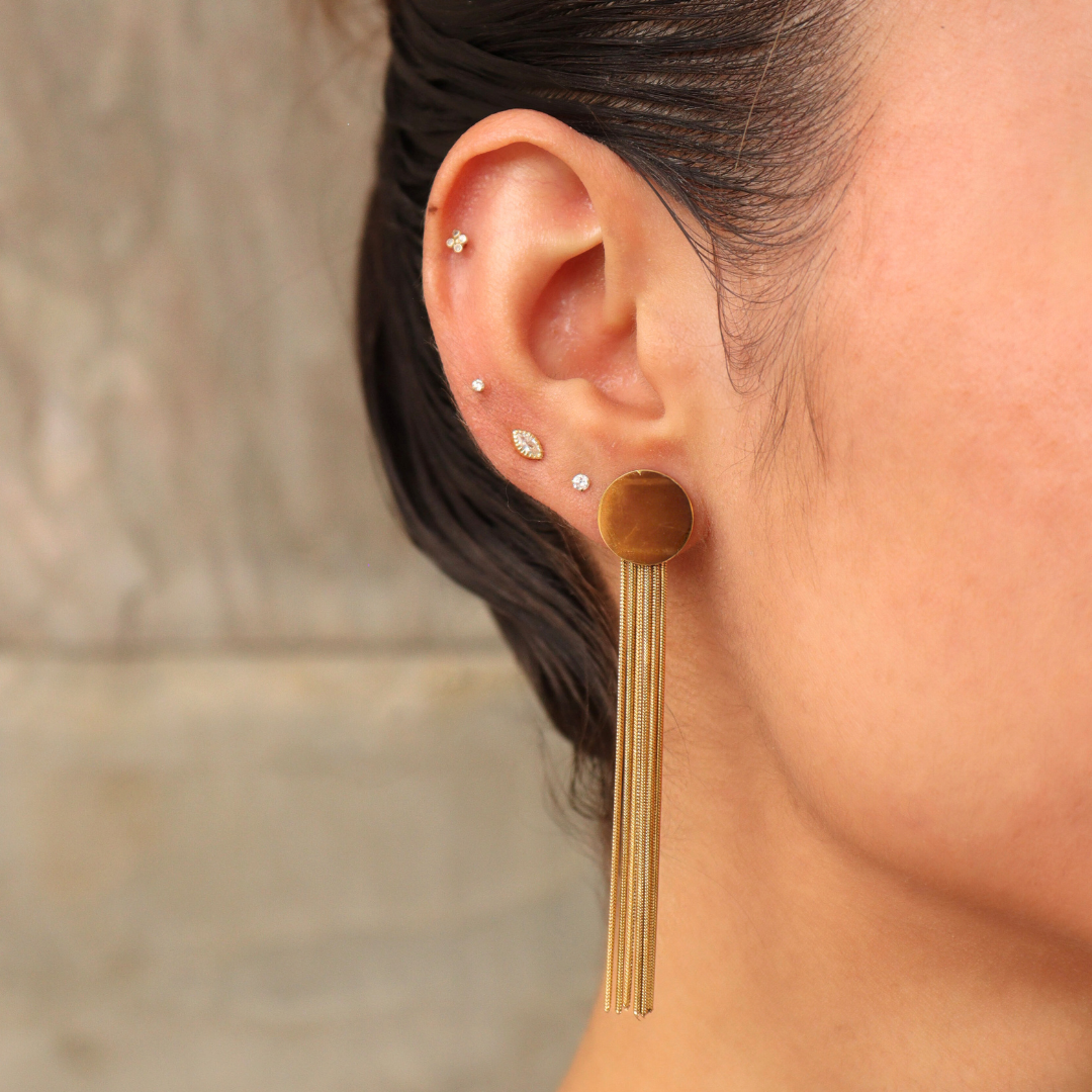 ARETES RAPSODIA DORADOS