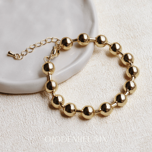 PULSERA BOLD DORADA