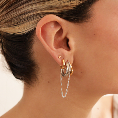 ARETES NIZA BICOLOR