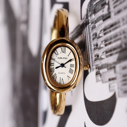 RELOJ VINTAGE DORADO