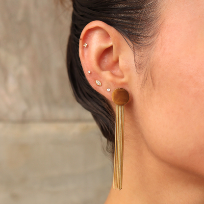 ARETES RAPSODIA DORADOS
