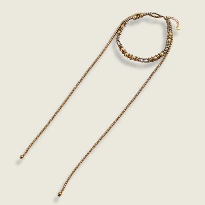 COLLAR NYMARA DORADO