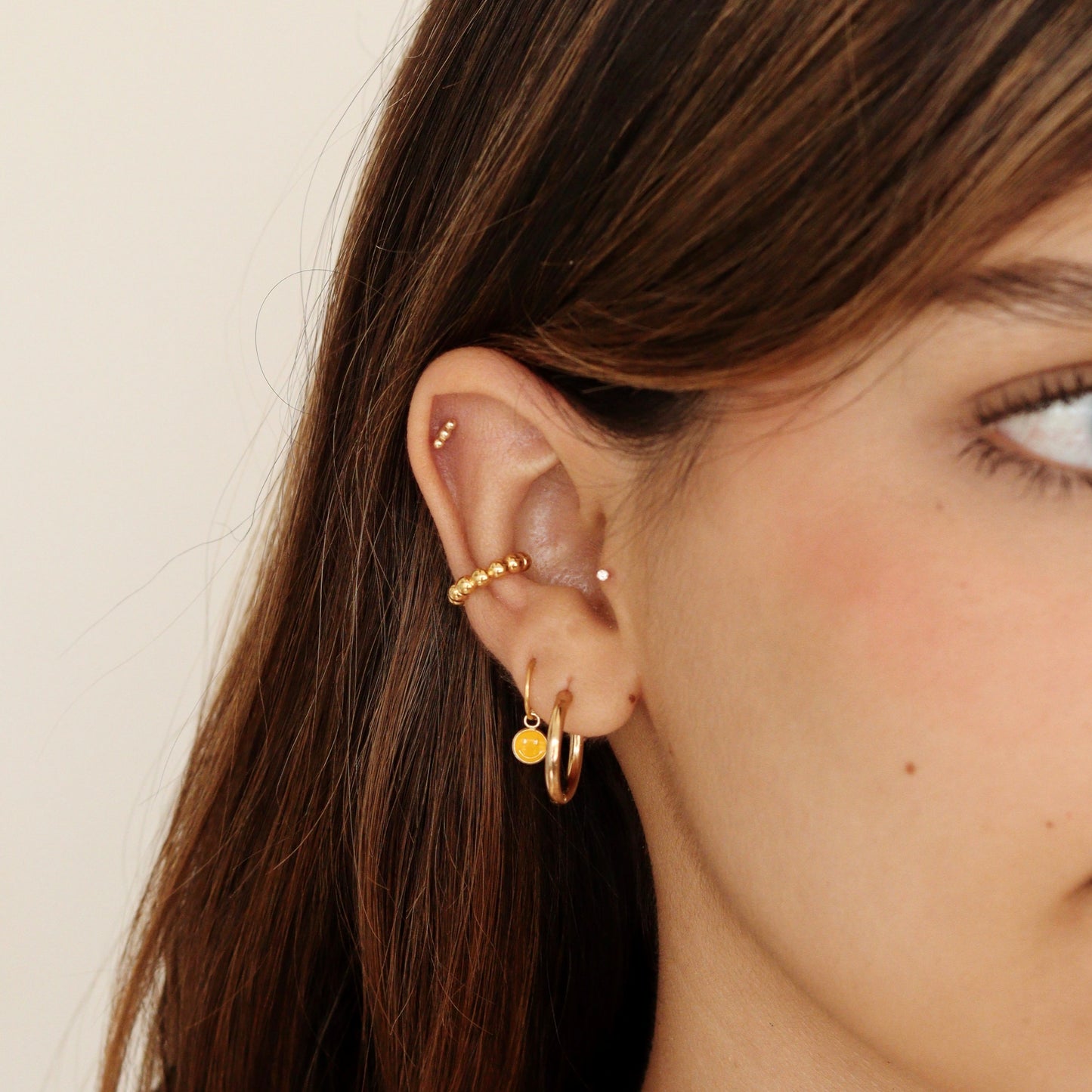PIERCING HAPPY FACE