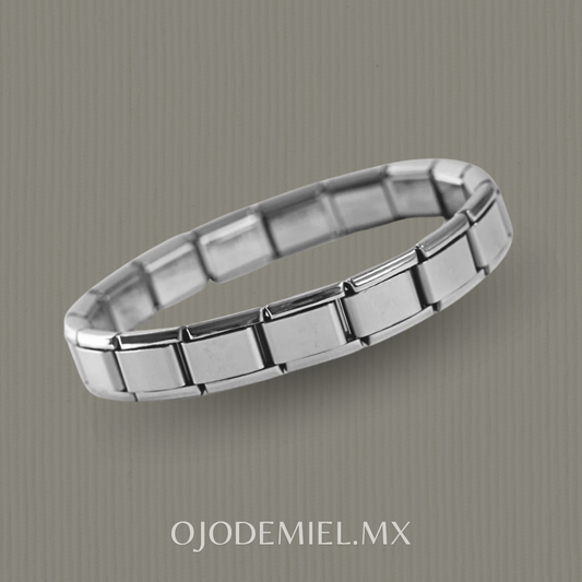PULSERA ITALIAN PLATEADA