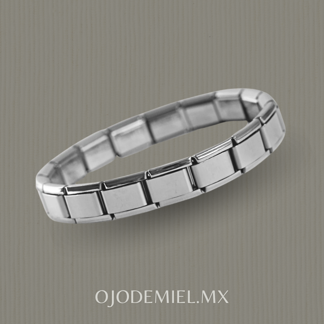 PULSERA EMY PLATEADA