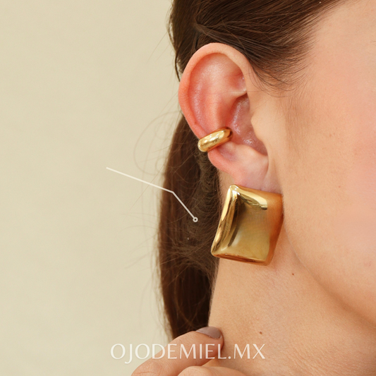 ARETES EMMA DORADOS