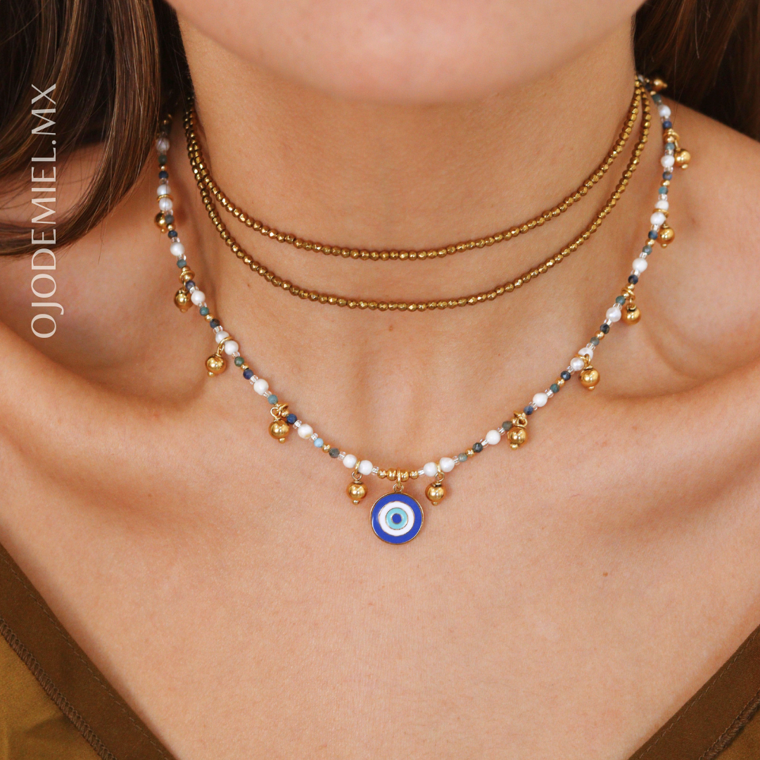 COLLAR OJO TURCO