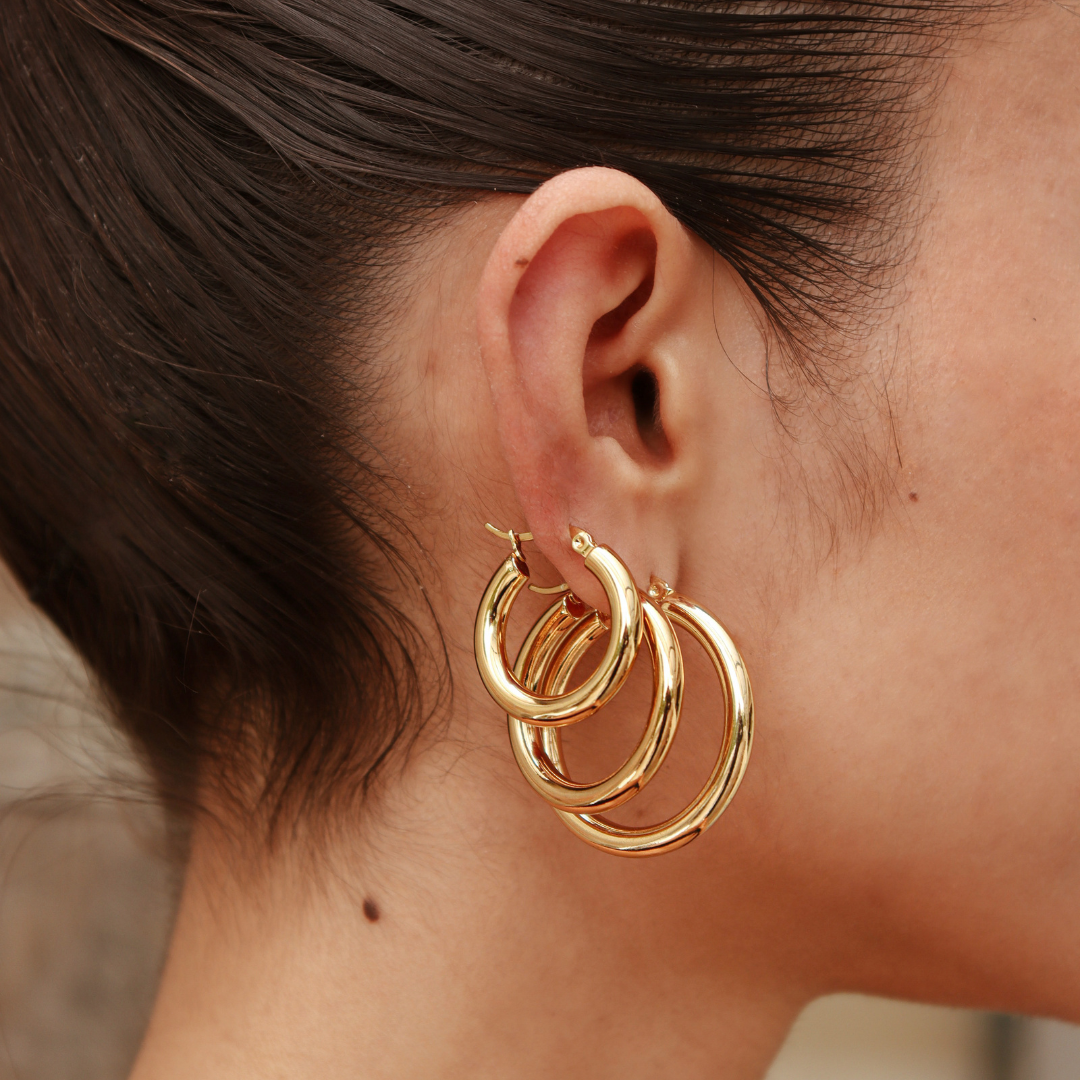 ARRACADAS AMARAH DORADOS