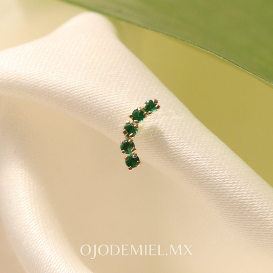 BROQUEL LAMBADA VERDE ESMERALDA