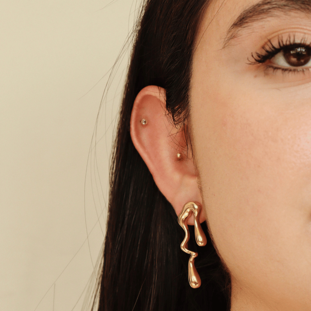 ARETES MELTED GOLD