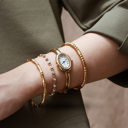RELOJ VINTAGE DORADO