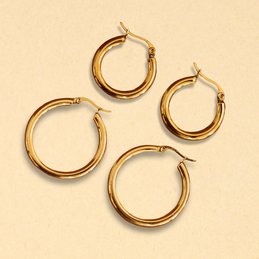 ARRACADAS AMARAH DORADOS