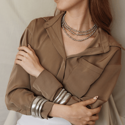 PULSERA HOPE PLATEADA