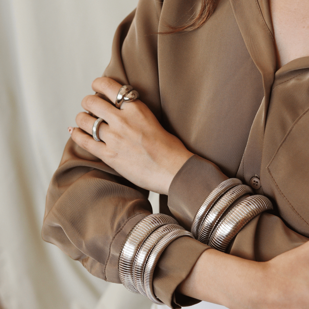 PULSERA HOPE PLATEADA