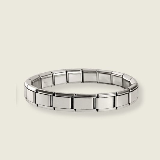 PULSERA ITALIAN PLATEADA