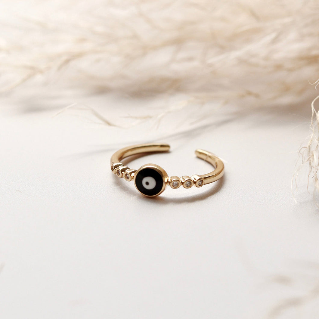 ANILLO OJO TURCO NEGRO