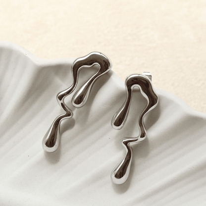ARETES MELTED SILVER