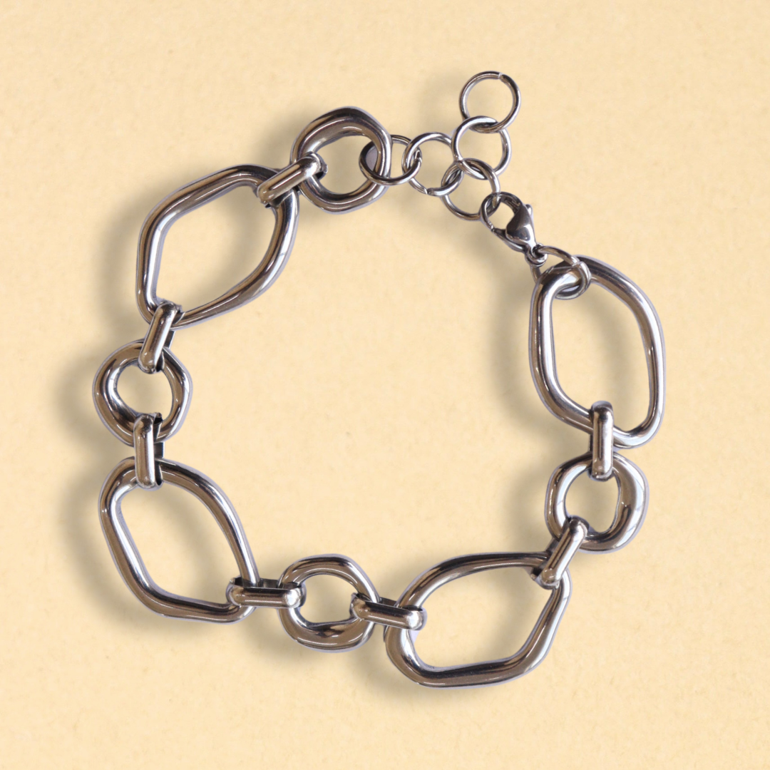 PULSERA DUNA PLATEADA