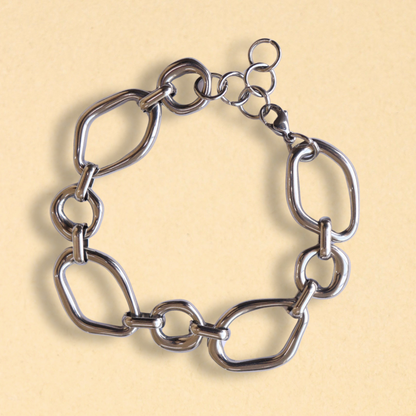PULSERA DUNA PLATEADA