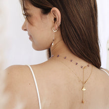 Cargar imagen en el visor de la galería, Choker Cuarzo Violeta Ojo de Miel
