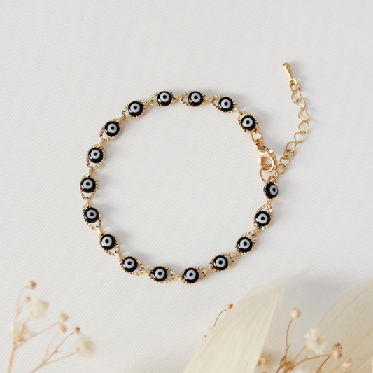 PULSERA OJITOS NEGROS