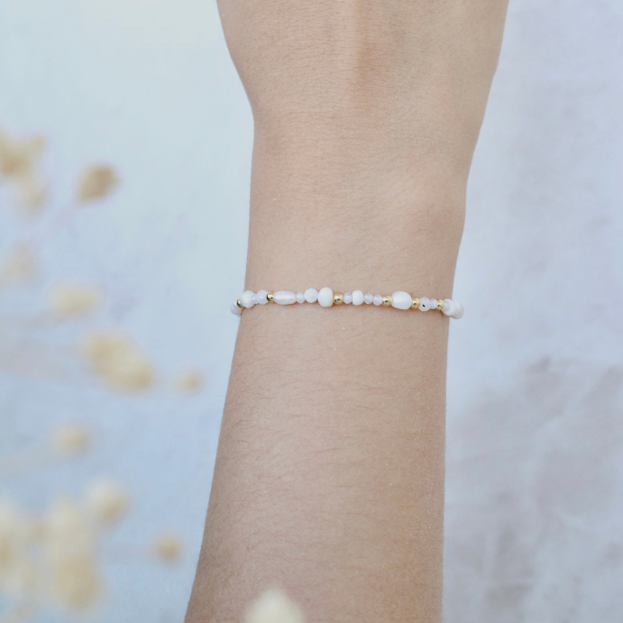 PULSERA ALL WHITE