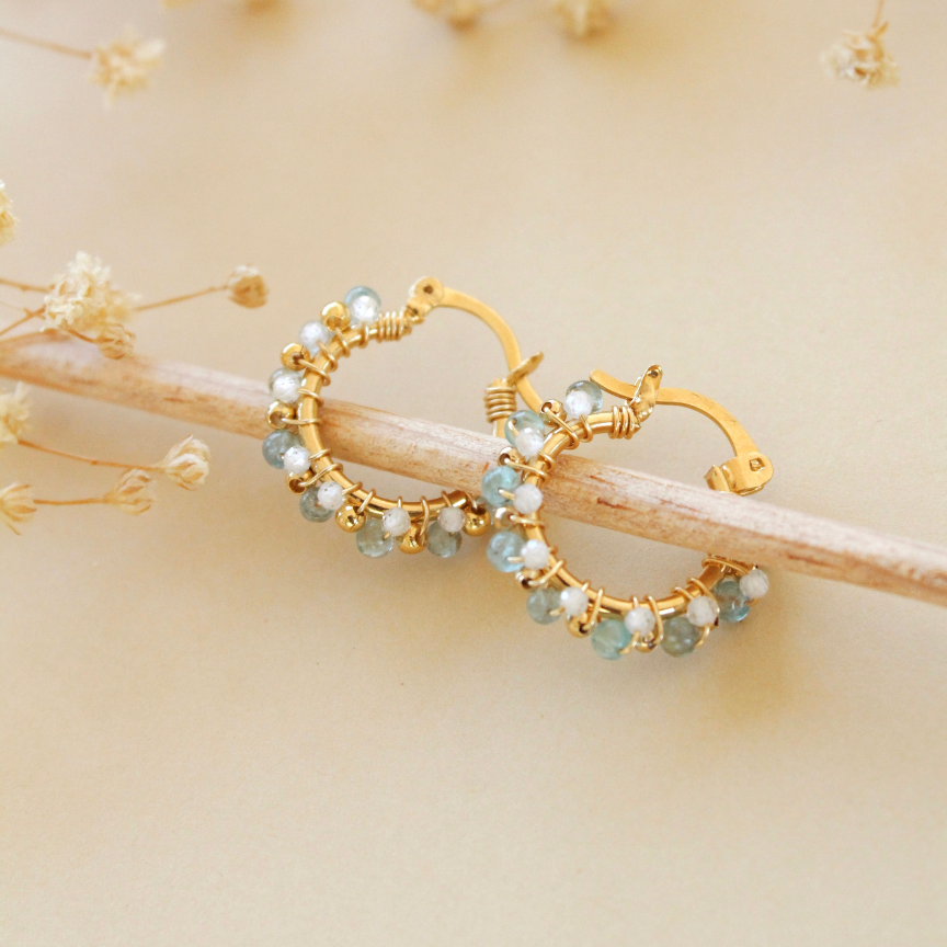 ARRACADAS AQUA LOVE
