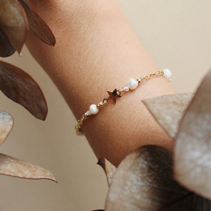 PULSERA STAR PEARL