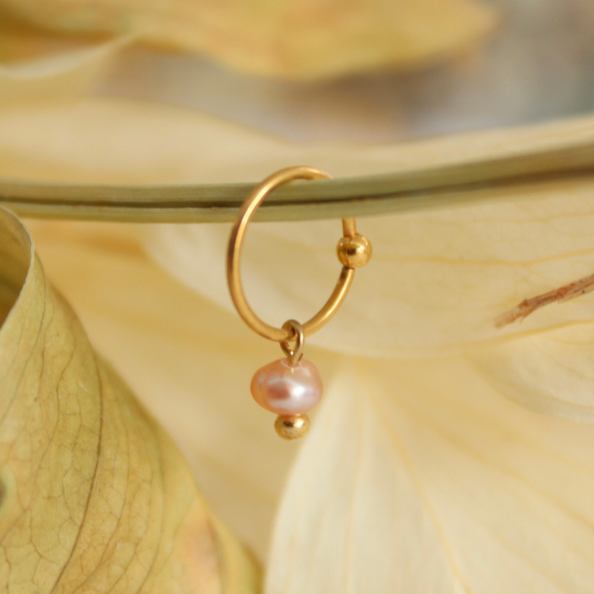 PIERCING PERLA ROSA