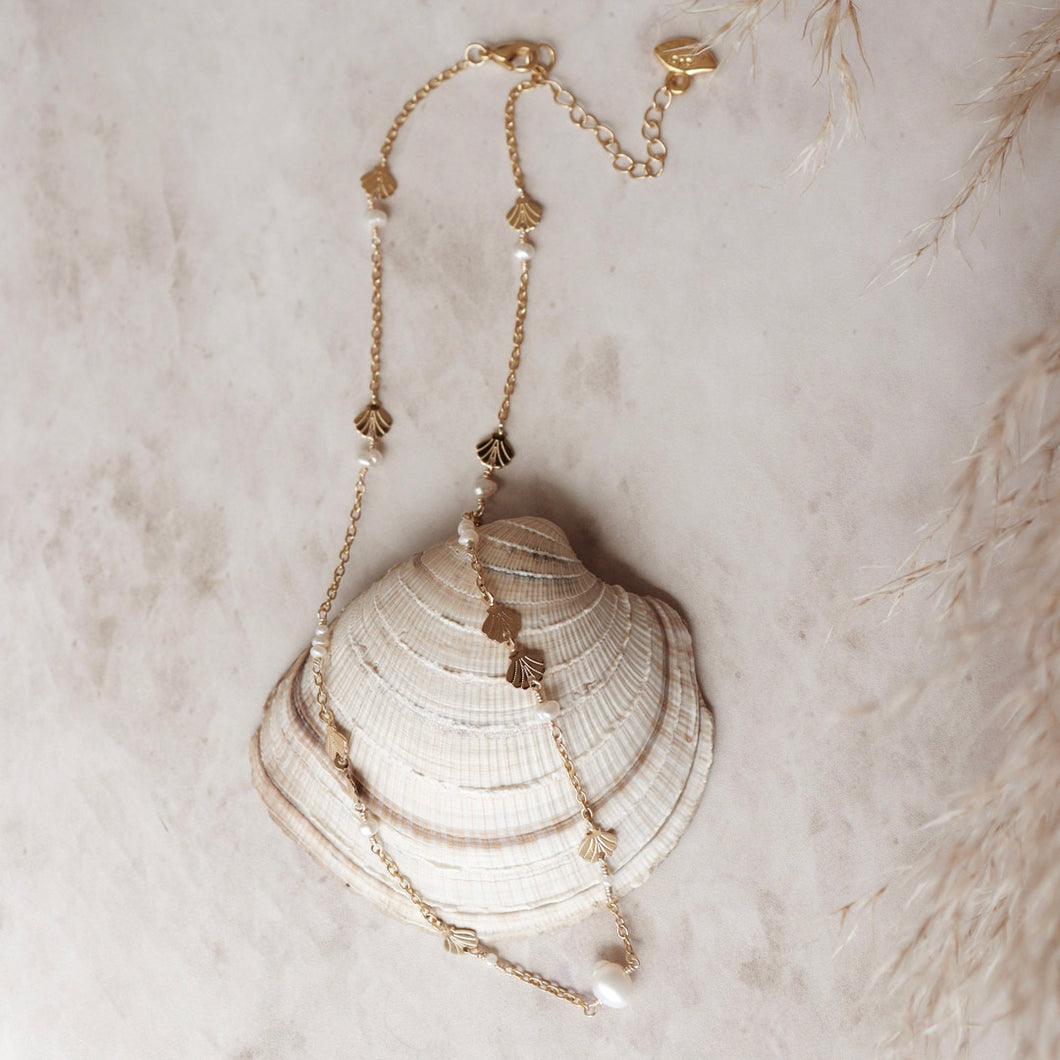 Choker Sea Pearl Ojo de Miel