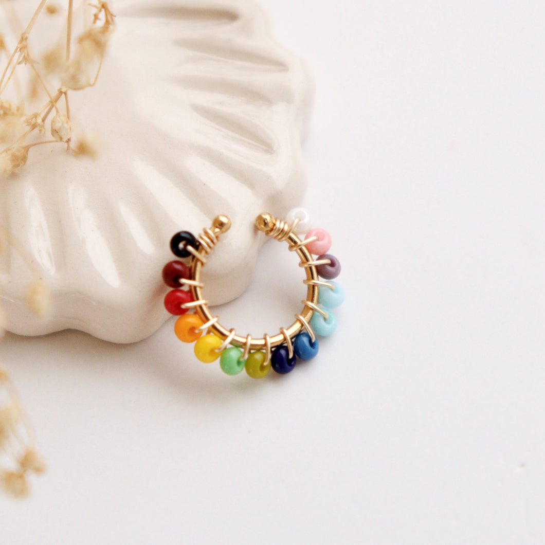 EARCUFF BORDADO COLORES
