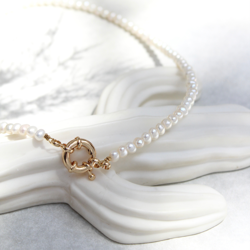 CHOKER PERLAS