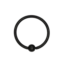 Cargar imagen en el visor de la galería, PIERCING NEGRO LISO
